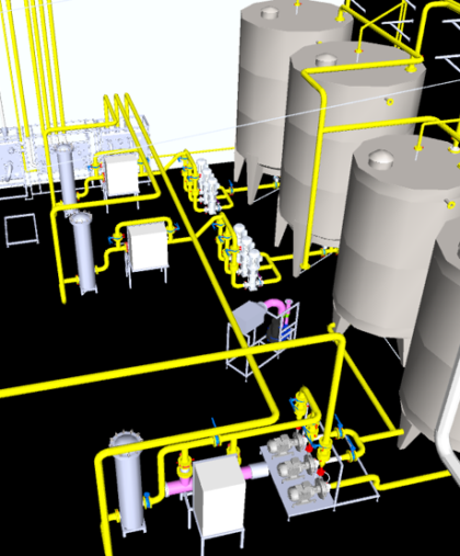 Design drawings with P&ID of the plants Real Example from our Projects