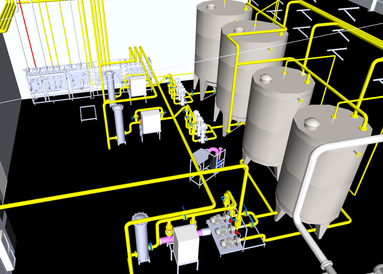 Design drawings with P&ID of the plants Real Example from our Projects