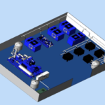 Utility room equipment re-allocation with pipeline fabrication and commissioning