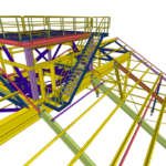 Steel structure design based on AWS